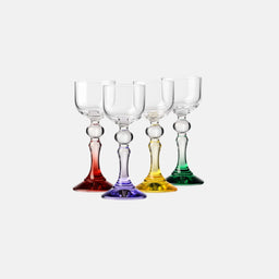 Komplet cieniowanych kieliszków do wódki 50 ml