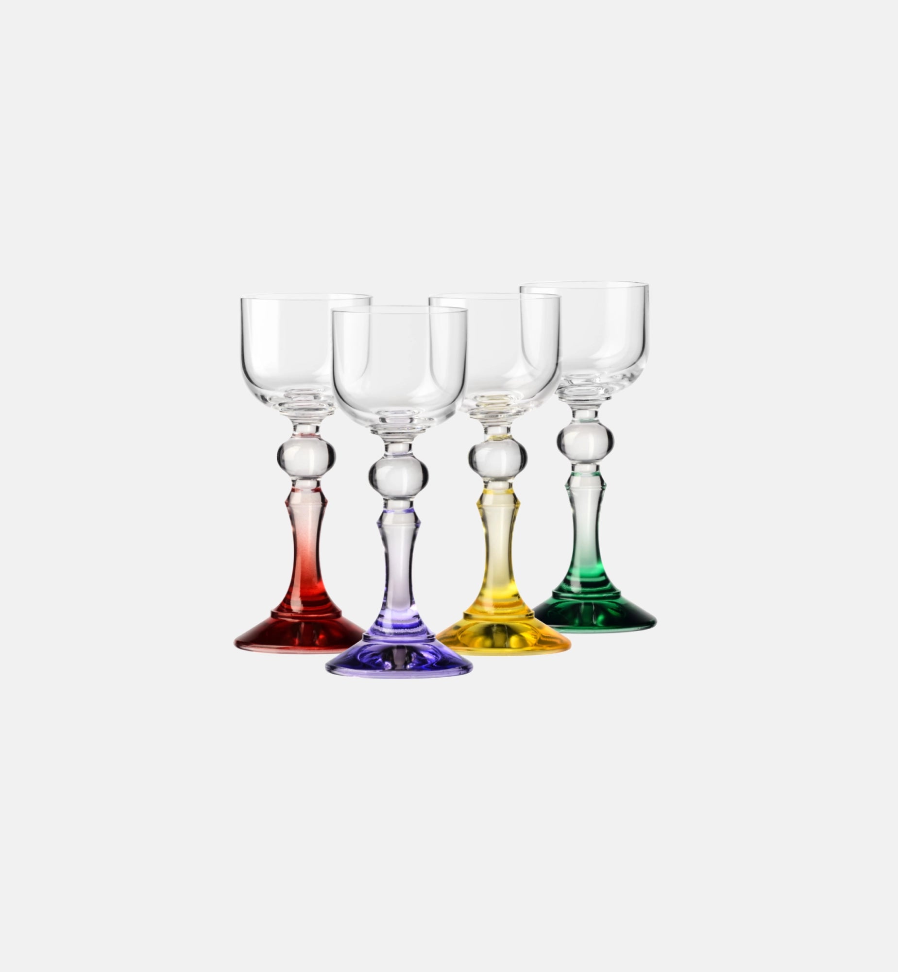 Komplet cieniowanych kieliszków do wódki 50 ml
