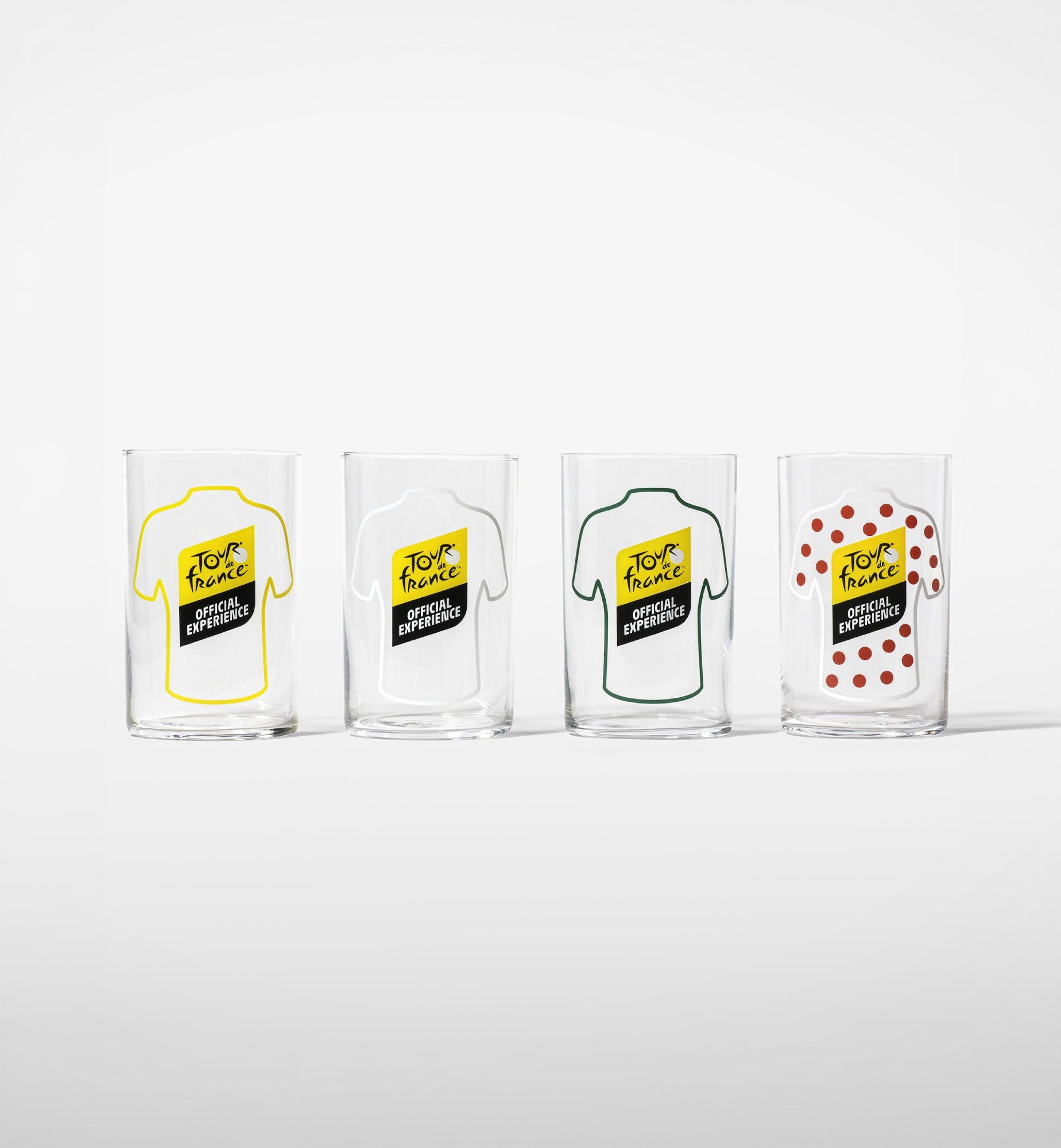 Kryształowe szklanki Polka Tour de France 250 ml