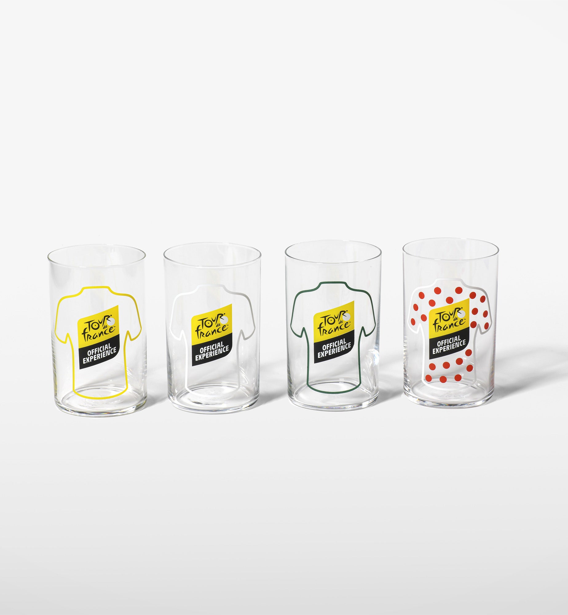 Kryształowe szklanki Polka Tour de France 250 ml