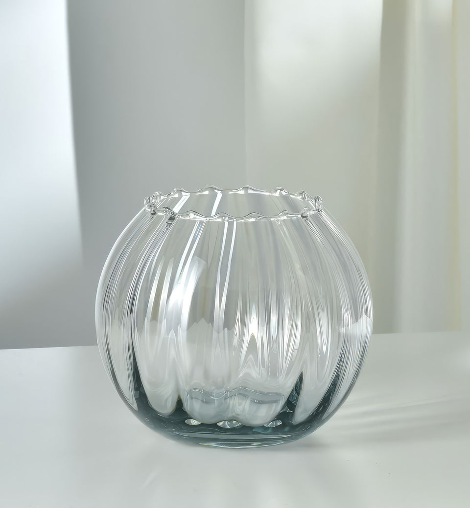 Aquamarine Vase 15.5 cm