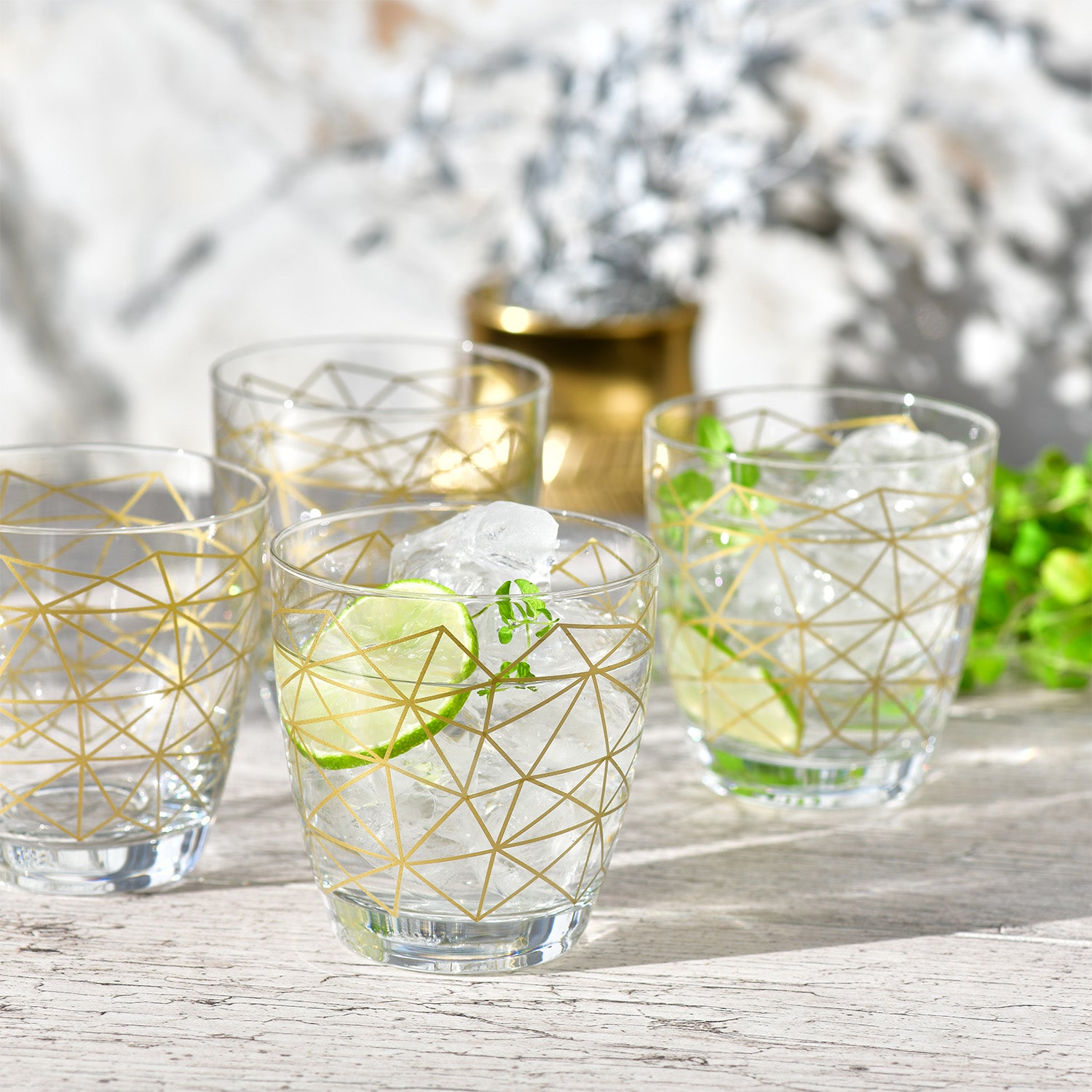 Pineapple glasses 370 ml