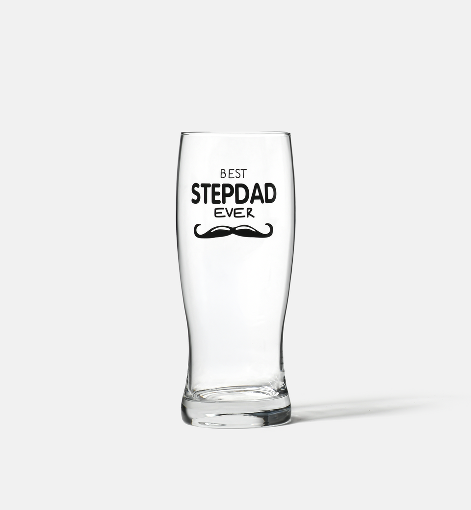 Szklanka do piwa z dedykacją dla ojczyma BEST STEPDAD EVER 500 ml