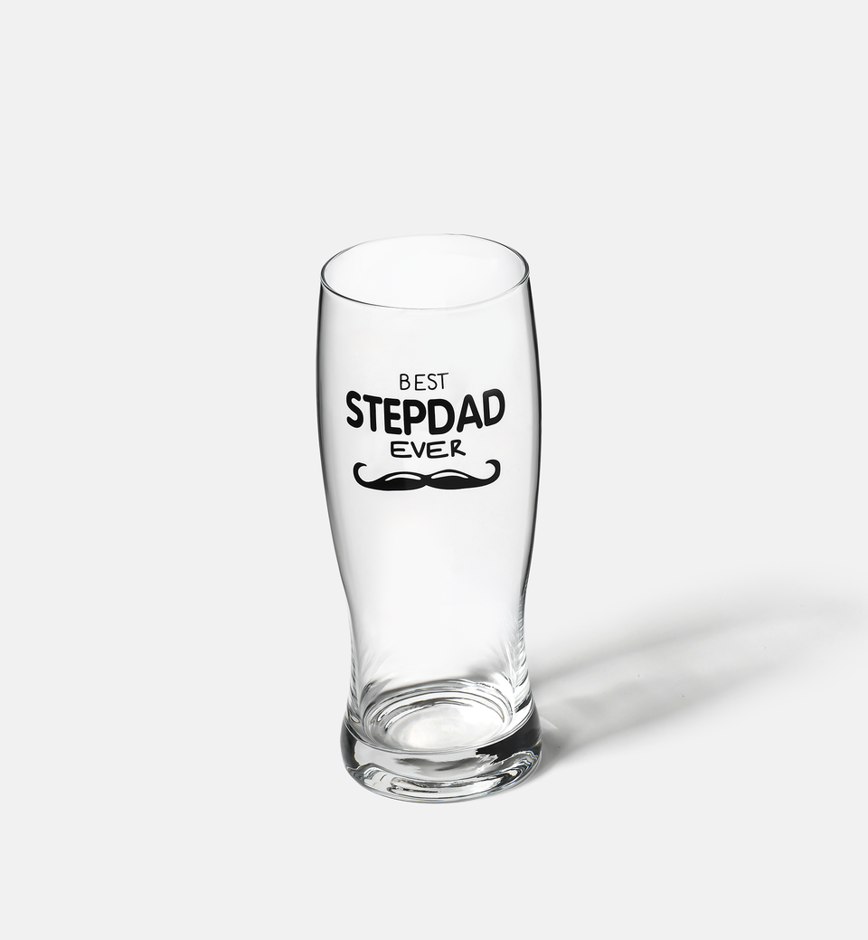Szklanka do piwa z dedykacją dla ojczyma BEST STEPDAD EVER 500 ml